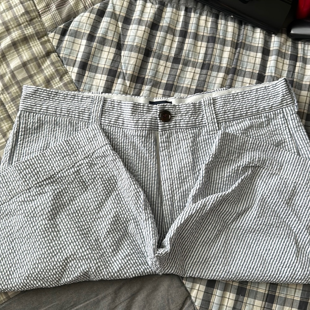 JCrew flex Chino seersucker size 30